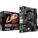 GIGABYTE A520M H ARGB, Placa base 