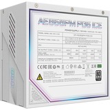 GIGABYTE AORUS ELITE GP-AE850PM PG5 ICE, Fuente de alimentación de PC blanco
