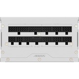 GIGABYTE AORUS ELITE GP-AE850PM PG5 ICE, Fuente de alimentación de PC blanco