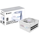 GIGABYTE AORUS ELITE GP-AE850PM PG5 ICE, Fuente de alimentación de PC blanco
