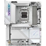 GIGABYTE X870E AORUS PRO ICE Placa Base - Soporta CPUs AMD Ryzen 9000, 16+2+2 Fases VRM Digital, hasta 8000MHz DDR5 (OC), 3xPCIe 5.0 + 1xPCIe 4.0, Wi-Fi 7, 2.5GbE LAN, USB 4 plateado/blanco, 16+2+2 Fases VRM Digital, hasta 8000MHz DDR5 (OC), 3xPCIe 5.0 + 1xPCIe 4.0, Wi-Fi 7, 2.5GbE LAN, USB 4, AMD, Zócalo AM5, AMD Ryzen 7000 Series, AMD Ryzen 8000 Series, AMD Ryzen 9000 Series, Zócalo AM5, 256 GB, DDR5-SDRAM