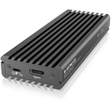 ICY BOX IB-1817MC-C31 Caja externa para unidad de estado sólido (SSD) Gris M.2, Caja de unidades gris, Caja externa para unidad de estado sólido (SSD), M.2, PCI Express 3.0, Serial ATA III, 10 Gbit/s, Conexión USB, Gris