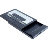 Inter-Tech HD-25620 Caja de disco duro (HDD) Negro, Blanco 2.5", Caja de unidades negro, Caja de disco duro (HDD), 2.5", SATA, Serial ATA II, Serial ATA III, 5 Gbit/s, Conexión USB, Negro, Blanco