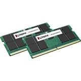 Kingston ValueRAM módulo de memoria 32 GB 1 x 32 GB DDR5 5600 MT/s, Memoria RAM verde, 32 GB, 1 x 32 GB, DDR5, 262-pin SO-DIMM