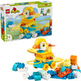 LEGO DUPLO Animales sobre Ruedas 3en1, Juegos de construcción Juego de construcción, 2 año(s), Plástico, 58 pieza(s), 843 g