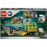LEGO Jurassic World Misiones Dinosaurio: Camión de Transporte del Allosaurus, Juegos de construcción Juego de construcción, 8 año(s), Plástico, 588 pieza(s), 1,02 kg
