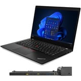 Lenovo ThinkPad X390 Reacondicionado, Portátil negro