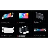 Nintendo Switch OLED videoconsola portátil 17,8 cm (7") 64 GB Pantalla táctil Wifi Blanco blanco, Nintendo Switch, NVIDIA Custom Tegra, Blanco, Analógico/Digital, Botón de inicio, Botón de encendido, Botones