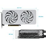 Palit GeForce RTX 5060 Ti OC WHITE 8GB, Tarjeta gráfica blanco