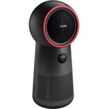 Philips 2000 series Purificador, ventilador y calefactor 3 en 1, Purificador de aire negro, ventilador y calefactor 3 en 1, 165 m³/h