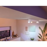 Philips Hue White & Color Ambiance Centris 4 spots de techo, Luz de LED blanco