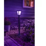 Philips Hue White & Color Ambiance Econic Lámpara de camino exterior, Luz de LED negro