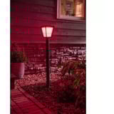 Philips Hue White & Color Ambiance Econic Lámpara de camino exterior, Luz de LED negro