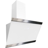 Respekta CH 89060 W, Campana extractora blanco/Acero fino