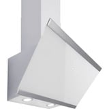 Respekta CH 89060 W, Campana extractora blanco/Acero fino