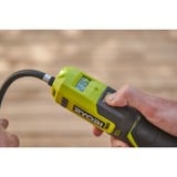 Ryobi Mini compresor recargable RI4-0, 4 Voltios, USB, Bomba de aire verde/Gris
