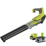 Ryobi ONE+ Soplador de hojas a batería RBL18JB40F, 18Volt verde/Negro