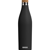 SIGG Meridian Black 0,7L, Botella thermo negro