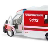 SIKU Mercedes-Benz Sprinter Miesen Type C Ambulance Modelo a escala de ambulancia Previamente montado 1:50, Automóvil de construcción rojo/blanco, Modelo a escala de ambulancia, Previamente montado, 1:50, Mercedes-Benz Sprinter, Cualquier género, Metal, Plástico