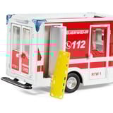 SIKU Mercedes-Benz Sprinter Miesen Type C Ambulance Modelo a escala de ambulancia Previamente montado 1:50, Automóvil de construcción rojo/blanco, Modelo a escala de ambulancia, Previamente montado, 1:50, Mercedes-Benz Sprinter, Cualquier género, Metal, Plástico