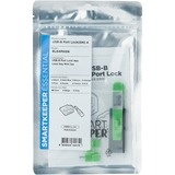 SMARTKEEPER ESSENTIAL USB-B Port Lock (BL04) + Lock Key Mini (U04), Cerradura insertable 