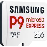 Samsung P9 Express 256 GB microSDXC, Tarjeta de memoria blanco