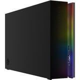 Seagate FireCuda Gaming Hub disco duro externo 8 TB Micro-USB B / USB Type-A / USB Type-C 3.2 Gen 1 (3.1 Gen 1) Negro, Unidad de disco duro negro, 8 TB, 3.2 Gen 1 (3.1 Gen 1), Negro