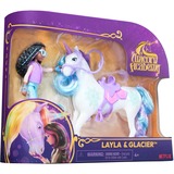 Spin Master Academia Unicornio - Muñeca Layla, Figura Glacier 'Glaciar' y Accesorios - Unicornio para Niñas - Juguetes Niña 4 años +, Muñecos Academia Unicornio - Muñeca Layla, Figura Glacier 'Glaciar' y Accesorios - Unicornio para Niñas - Juguetes Niña 4 años +, Muñeca fashion, Femenino, 3 año(s), Chica, 115 mm, 180 g