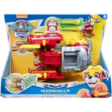 Spin Master PAW Patrol, camión de bomberos de potencia aumentada Super PAW del supercachorro Marshall, vehículo transformable, Vehículo de juguete PAW Patrol , camión de bomberos de potencia aumentada Super PAW del supercachorro Marshall, vehículo transformable, Camión, 3 año(s), Plástico, Rojo, Amarillo