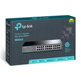 TP-Link TL-SG1024D No administrado Gigabit Ethernet (10/100/1000) Gris, Interruptor/Conmutador No administrado, Gigabit Ethernet (10/100/1000), Bidireccional completo (Full duplex), Montaje en rack, Minorista