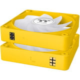 Thermaltake CL-F215-PL12BB-A, Ventilador amarillo