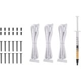 Thermaltake Ventilador de refrigeración para PC SWAFAN EX14 ARGB Sync Blanco Edición Premium TT blanco