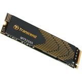 Transcend 250S 1 TB, Unidad de estado sólido negro/Dorado