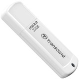 Transcend JetFlash elite 32GB JetFlash 370 unidad flash USB USB tipo A 2.0 Blanco, Lápiz USB blanco, 32 GB, USB tipo A, 2.0, Tapa, 8,5 g, Blanco