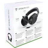 Turtle Beach Stealth 600 Negro Xbox Auriculares de Juego Inalámbricos con 80hr Batería, Altavoces de 50 mm y Bluetooth para Xbox Series X o S, Xbox One y PC, Auriculares para gaming negro, Altavoces de 50 mm y Bluetooth para Xbox Series X o S, Xbox One y PC, Inalámbrico, Juego, 20 - 20000 Hz, 320 g, Auriculares, Negro