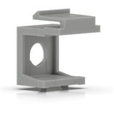 Ubiquiti Inserto ciego Keystone con paso, paquete de 12, Cubierta gris