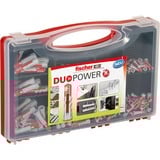 fischer RED BOX DUOPOWER, Pasador gris claro/Rojo