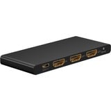 goobay Divisor HDMI 1 a 2 (4K @ 60Hz), Splitter HDMI negro