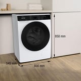 gorenje WPNA84A2TS  , Lavadora blanco/Negro