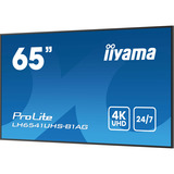 iiyama ProLite LH6541UHS-B1AG, Pantalla de gran formato negro brillante