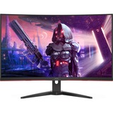 AOC G2 CQ32G2SE/BK LED display 80 cm (31.5") 2560 x 1440 Pixeles 2K Ultra HD Negro, Rojo, Monitor de gaming negro/Rojo, 80 cm (31.5"), 2560 x 1440 Pixeles, 2K Ultra HD, LED, 1 ms, Negro, Rojo