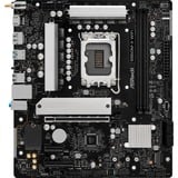 ASRock B860M-X WiFi, Placa base negro/Plateado