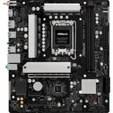 ASRock B860M-X WiFi, Placa base negro/Plateado