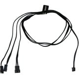 Alphacool 18602 cable de alimentación interna 0,6 m negro, 0,6 m, 3 pines, Derecho, Derecho, Negro, 18 g