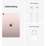 Apple iPad Air 256 GB 27,7 cm (10.9") Apple M 8 GB Wi-Fi 6 (802.11ax) iPadOS 15 Rosa, Tablet PC Oro rosa, 27,7 cm (10.9"), 2360 x 1640 Pixeles, 256 GB, 8 GB, iPadOS 15, Rosa
