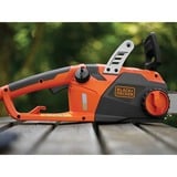BLACK+DECKER CS2245 motosierra 2200 W Negro, Gris, Naranja naranja/Negro, 45 cm, 12,5 m/s, 76,2 / 8 mm (3 / 8"), Negro, Gris, Naranja, 0,15 L, Corriente alterna