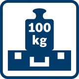 Bosch 1600A038TU, Caja de herramientas azul/Rojo