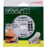 Bosch 2 607 019 474 accesorio para amoladora angular, Hoja 11,5 cm, 1,7 mm, 1 pieza(s)