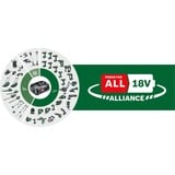 Bosch Atornillador percutor inalámbrico EasyImpact 18V-38, Taladro/destornillador verde/Negro