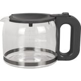 Braun KF 1500 GY Totalmente automática Máquina espresso, Cafetera de filtro gris/Acero fino, Máquina espresso, De café molido, 1000 W, Gris, Acero inoxidable